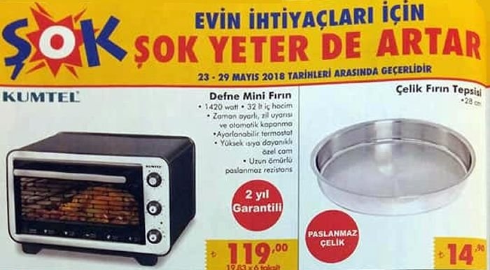 ŞOK 23 Mayıs 2018 Aktüel İndirim Kataloğu