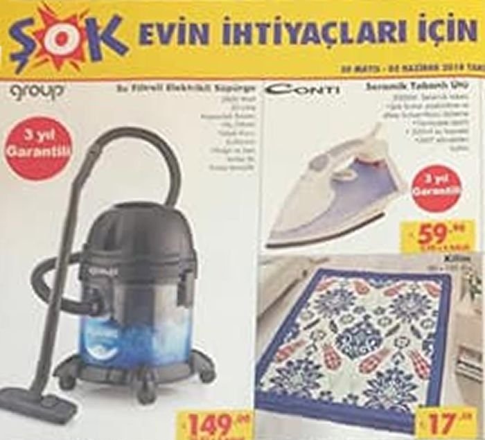 ŞOK Market 30 Mayıs 2018 Aktüel İndirim Katalogu