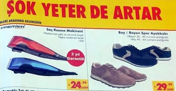 ŞOK Market 30 Mayıs 2018 Aktüel İndirim Katalogu