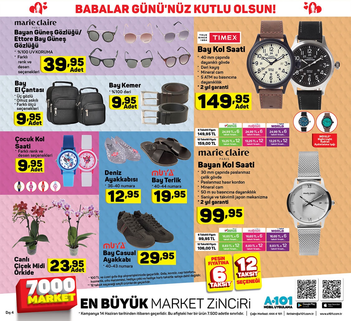 A101 Market 14 Haziran 2018 Aktüel Ürünler