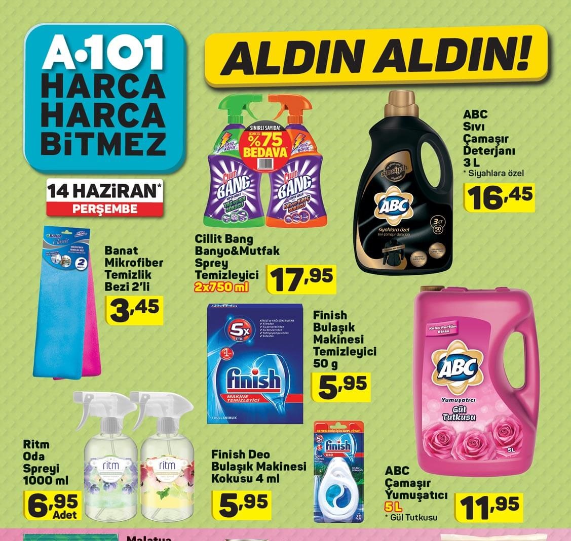 A101 Market 14 Haziran 2018 Aktüel Ürünler