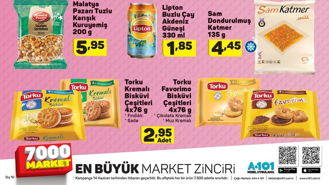 A101 Market 14 Haziran 2018 Aktüel Ürünler