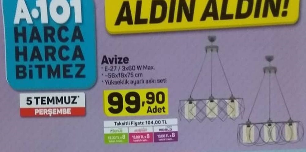 A101 5 Temmuz 2018 Aktüel Ürünleri Kataloğu