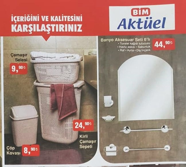 BİM 6 TEMMUZ 2018 AKTÜEL KATALOĞU