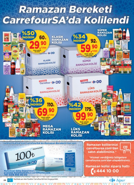 Carrefoursa 01 - 06 Haziran 2018 Aktüel Kampanya Broşürü