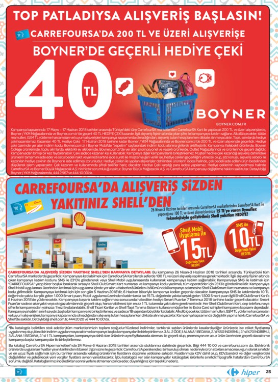 Carrefoursa 01 - 06 Haziran 2018 Aktüel Kampanya Broşürü