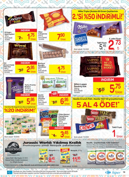 Carrefoursa 01 - 06 Haziran 2018 Aktüel Kampanya Broşürü