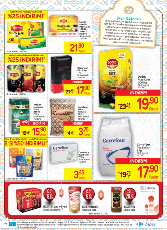 Carrefoursa 01 - 06 Haziran 2018 Aktüel Kampanya Broşürü