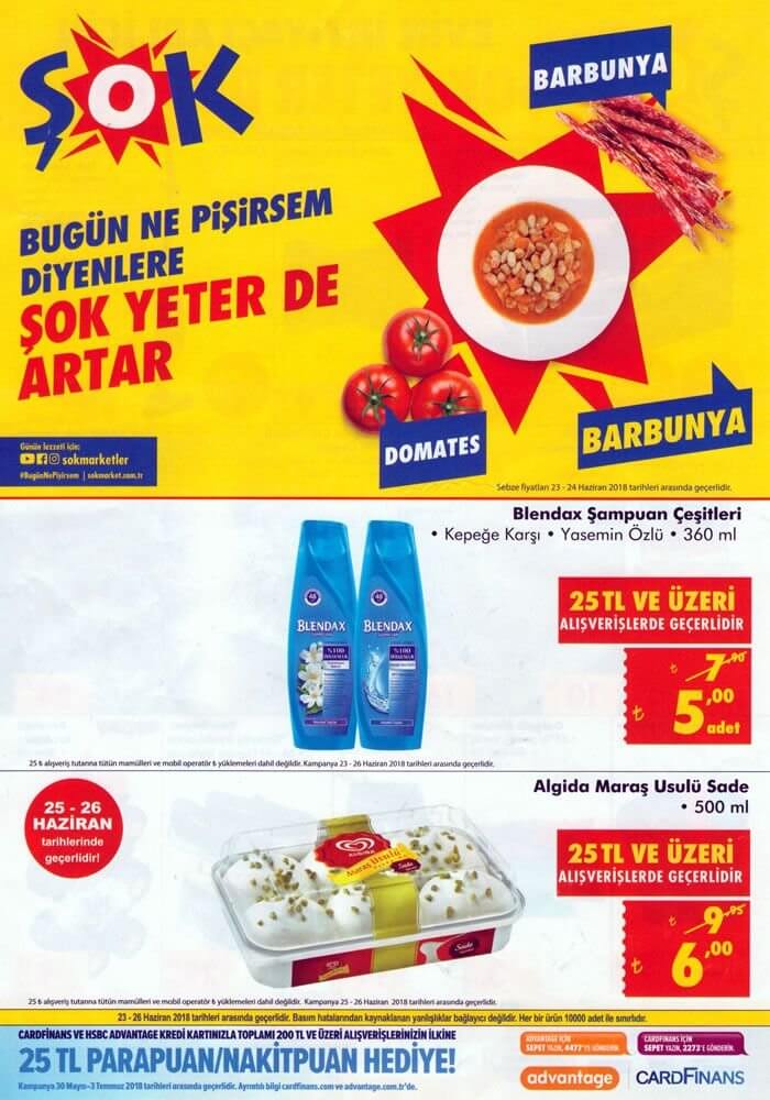 ŞOK 23 HAZİRAN 2018 HAFTA SONU KATALOĞU