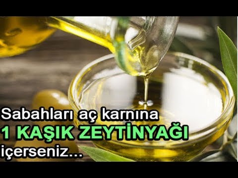 Aç karnına içilen bir kaşık zeytinyağının faydalarına inanamayacaksınız