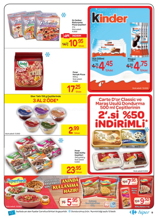 Carrefour 30 Eylül - 03 Ekim 2018 Aktüel Kampanya Broşürü