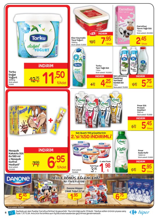 Carrefour 30 Eylül - 03 Ekim 2018 Aktüel Kampanya Broşürü