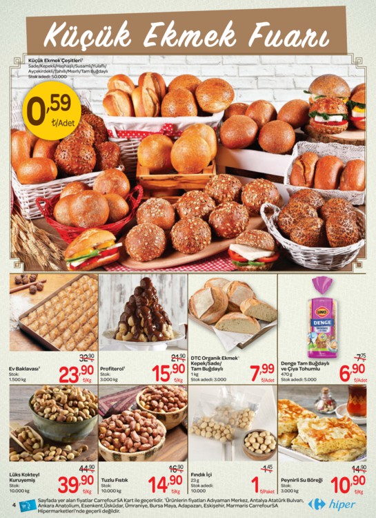 Carrefour 30 Eylül - 03 Ekim 2018 Aktüel Kampanya Broşürü