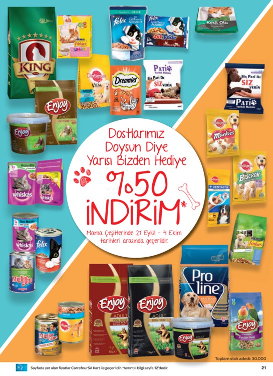 Carrefour 30 Eylül - 03 Ekim 2018 Aktüel Kampanya Broşürü