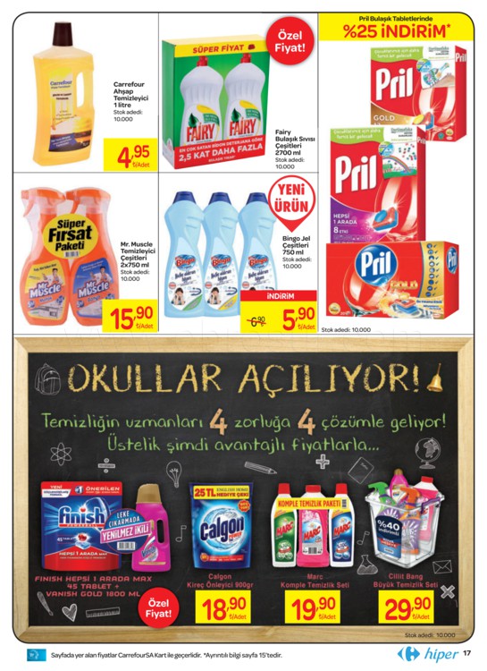 Carrefour 10 - 19 Eylül 2018 Kampanya Aktüel Broşürü