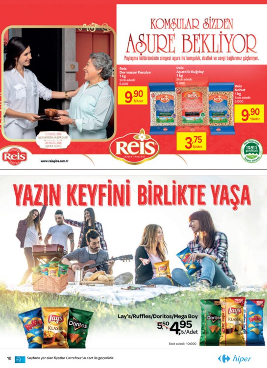 Carrefour 10 - 19 Eylül 2018 Kampanya Aktüel Broşürü