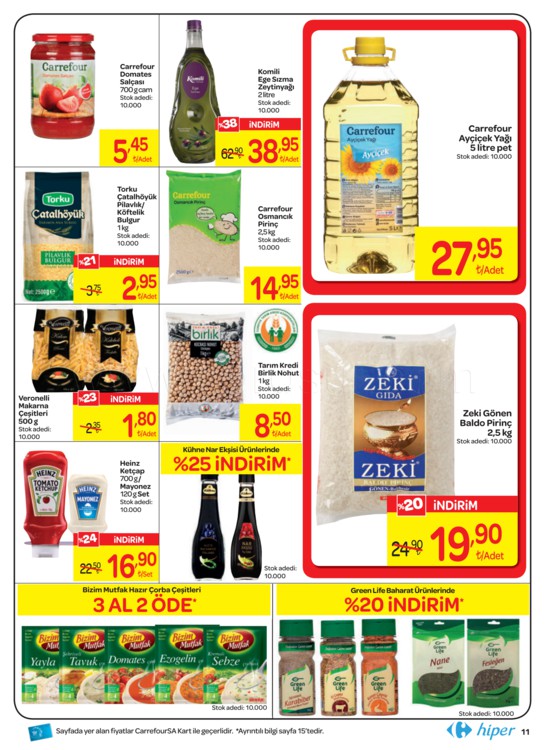 Carrefour 10 - 19 Eylül 2018 Kampanya Aktüel Broşürü