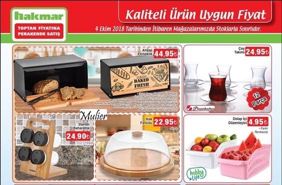 Hakmar 4 Ekim 2018 Aktüel Ürünler Kataloğu