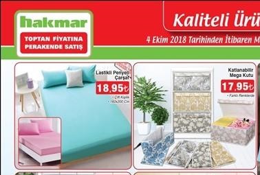 Hakmar 4 Ekim 2018 Aktüel Ürünler Kataloğu