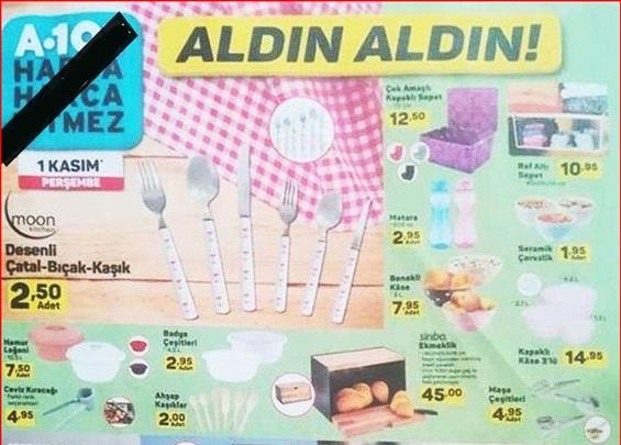 A101 1 Kasım 2018 Aktüel Ürünler Kataloğu