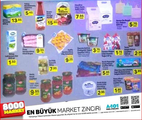 A101 8 Kasım 2018 Aktüel Ürünler Kataloğu