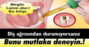 Diş Ağrısından Duramıyorsanız