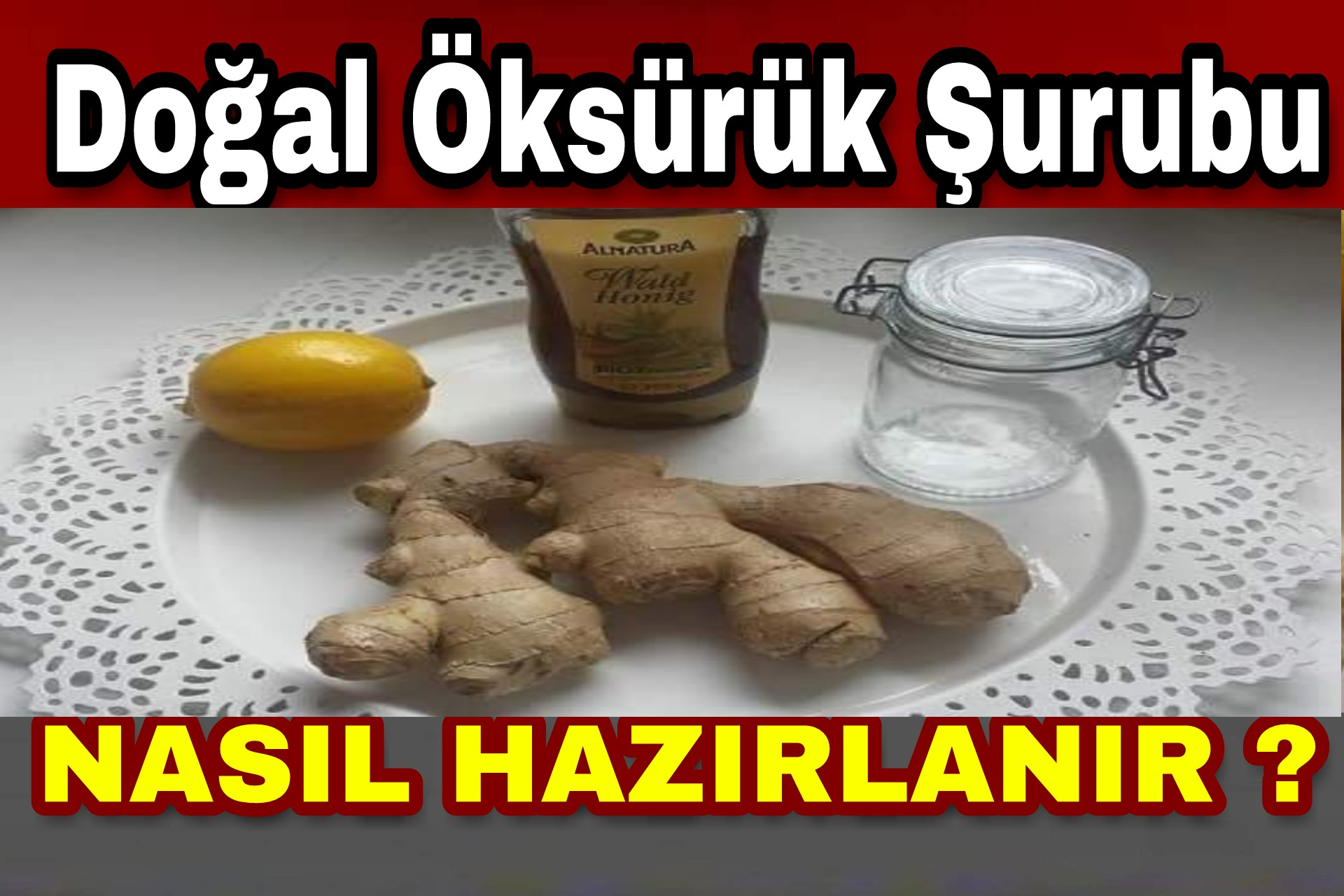 Doğal Öksürük Şurubu Nasıl Hazırlanır ?