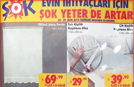 Şok 24 Ekim 2018 Aktüel Ürünler Kataloğu