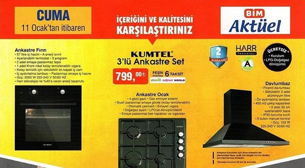 Merakla Beklenen Bim 11 Ocak 2019 Aktüel Ürünleri Yayınlandı