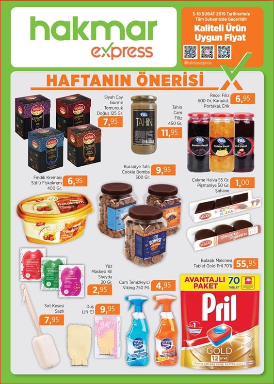 Hakmar 7 Şubat 2019 Aktüel Ürünler Kataloğu