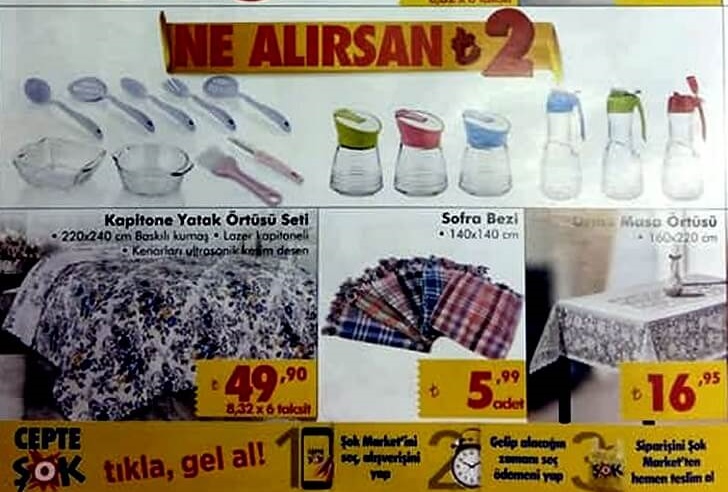 A101 BİM ŞOK 2019 ŞUBAT AKTÜEL ÜRÜNLERİ KATALOĞU