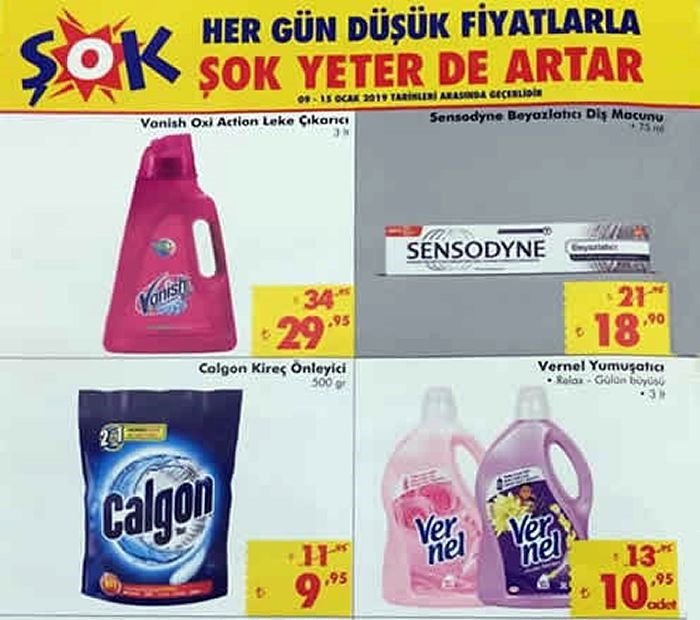 ŞOK 9 Ocak 2019 Aktüel Ürünler Kataloğu harika ürünler